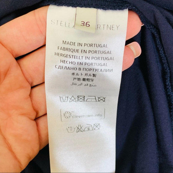 Stella McCartney Gluten Free Tank Top Navy 2420 - Picture 8 of 8